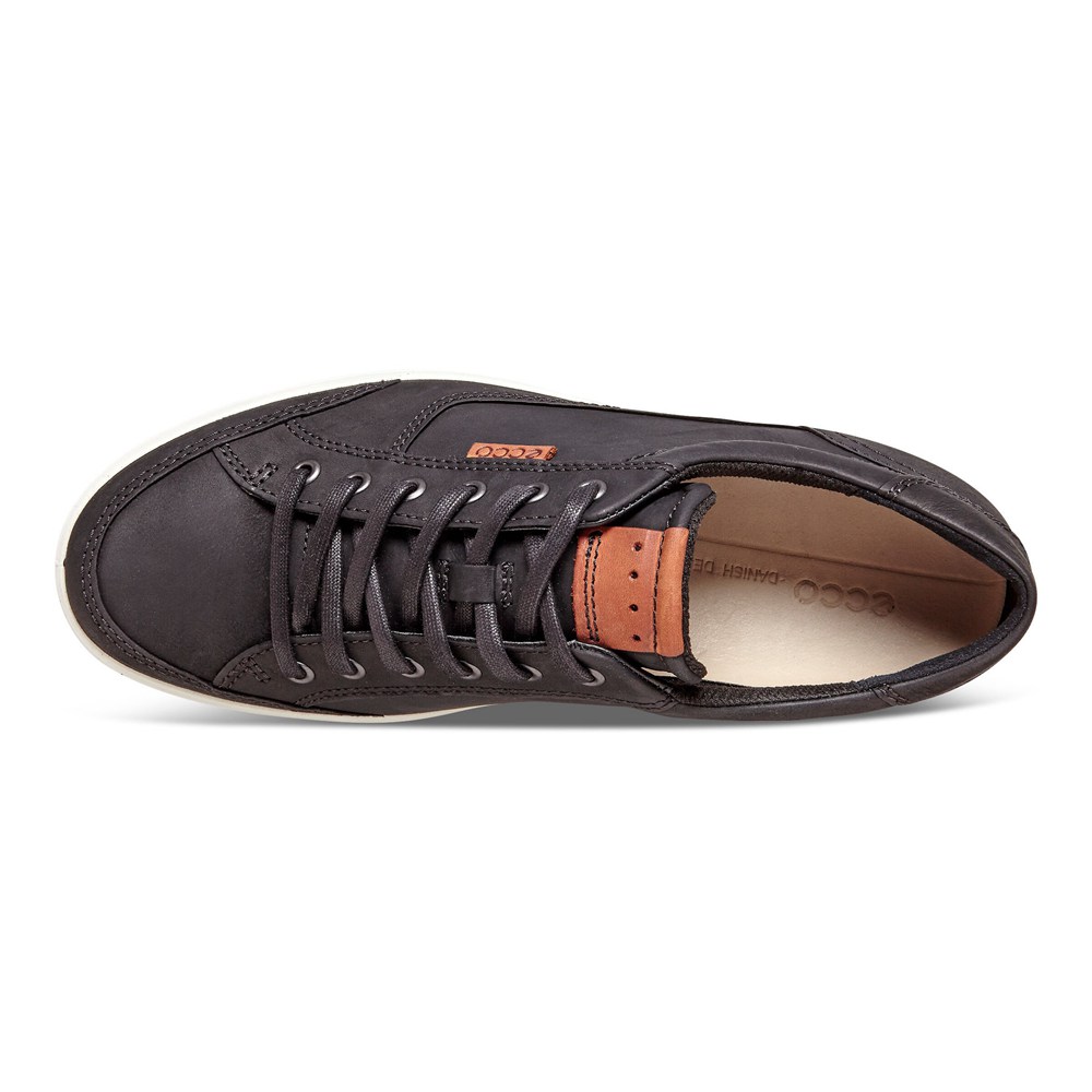 Tenis Hombre - ECCO Soft 7 Long Lace - Negros - PTD605437